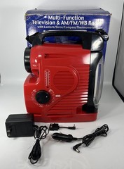 Advantage Industries Multi-Function Television & AM/FM/WB Radio W/ Lantern Siren