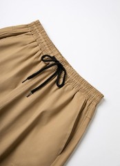 THWEI Cargo Pants for Men Casual Cotton Drawstring Lightweight Large, Khaki