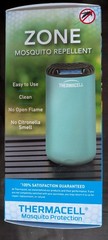 Thermacell Patio Shield Haze Mosquito Repellent 15ft Zone Scent Free No Spray
