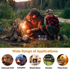 HGD Fire Starter, Mini Natural Starters for 32 pieces, Multicolor