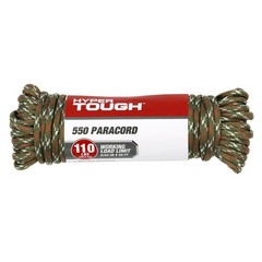 2 Pack 5/32 Inch X 50 Ft 550 Paracord 110 Lb Working Load Limit, 4.9 Oz