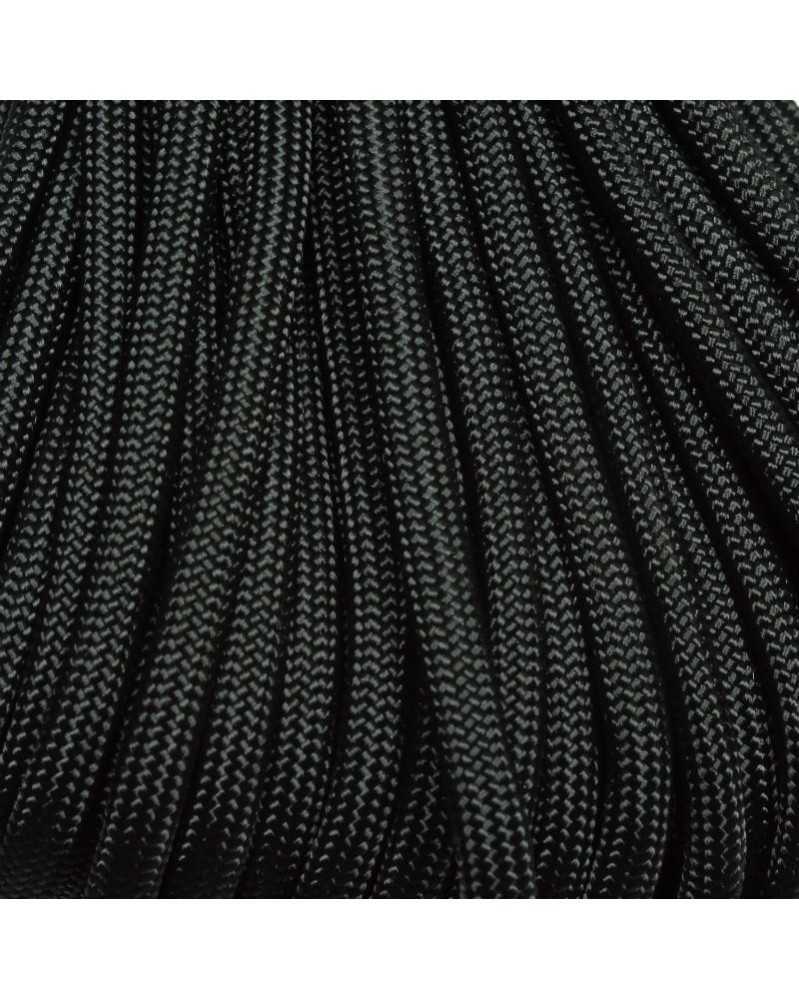 550 Paracord Black 10 ft US made (USA SELLER same day shipping)