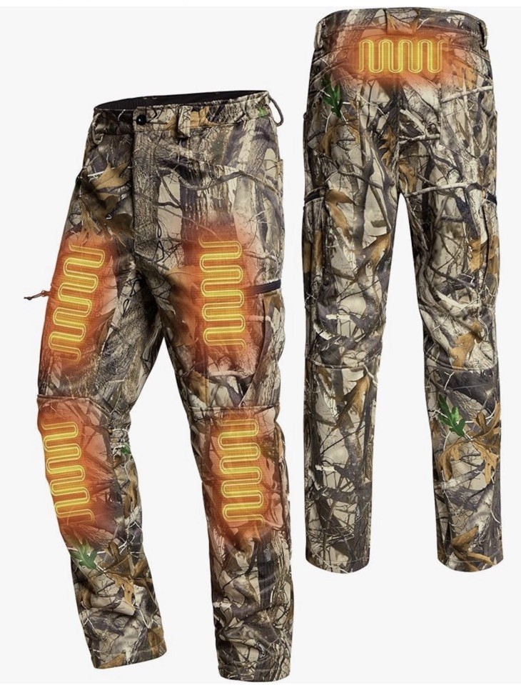 NEW – ANTARCTICA GEAR Hunting Heated Pants Mens Small, 12V, Missing Battery Pack