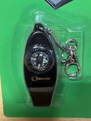 Coghlan’s 0044 Four Function Emergency Rescue Survival Whistle, Black