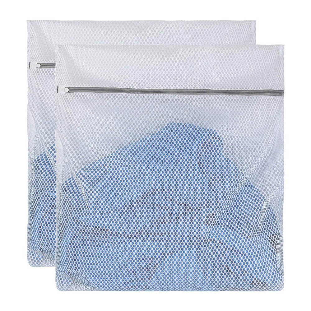 2 XX-Large Honeycomb Delicates Bags for Washing Machine, 24 2 XX-Large, White