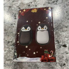 Rechargeable Hand Warmers Penguin Set USB Portable Heated Sealed New