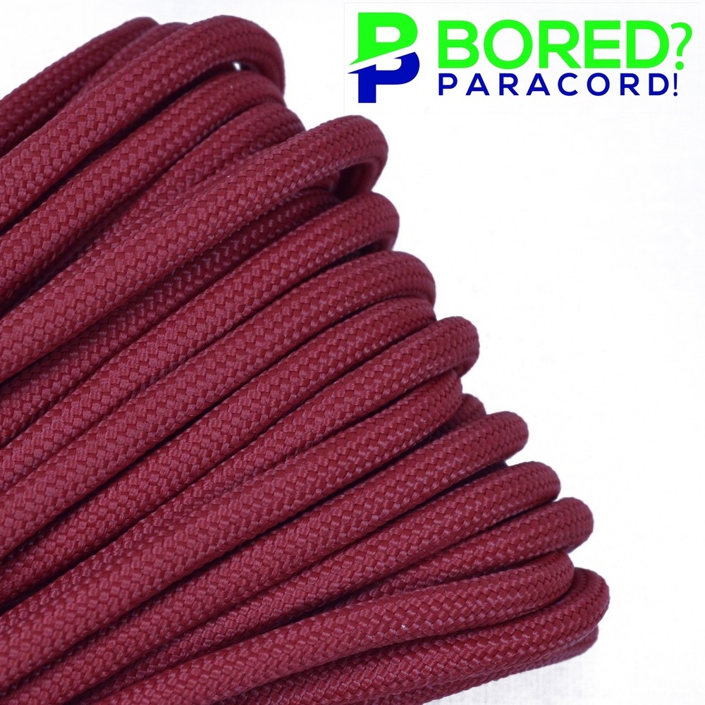 Crimson – 100 FT – 550 Paracord Rope 7 strand Parachute Cord