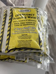 Stealth Angel Red Emergency Survival Bug Out Bag Kit -food , Water,Radio,Shelter