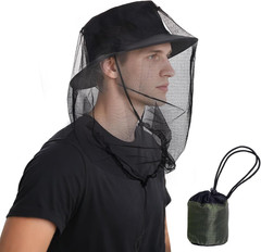 2 Pack Premium Mosquito Head Net Beekeeper Mask Protection for Men & Women Ou…