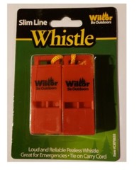 Hiking Whistle Safety Emergency Loud Pealess – 2 Pack