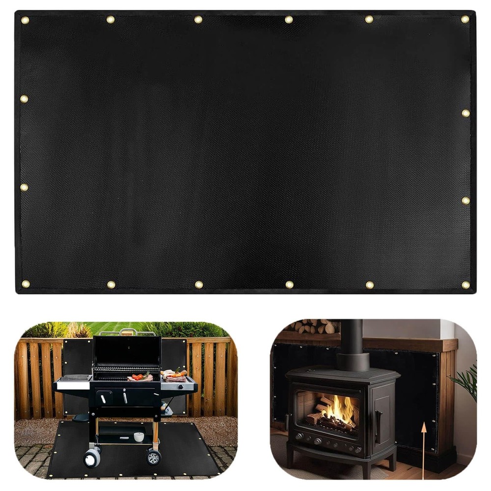 3′ X 5′ heat shield for the wall behind the grill, Fireproof heat shield for …