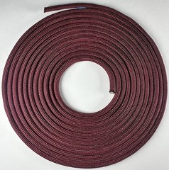 550 Paracord 10 FT – Burgundy Nylon Paracord – CordMethod