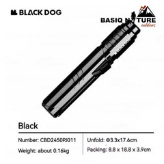 Blackdog Camping Gas Lighter 1400C Metal Outdoor Windproof Torch Turbine Jet
