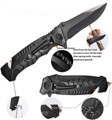 24 in 1 Outdoor Survival Tool Kit, Emergency Camping Hunting Gear, Gift for Men