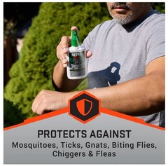 Repel 100 Insect Repellent, Pump Spray, 4-Fluid Ounces, 10-Hour Protection khry