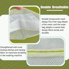 10 Pcs Laundry Bags Mesh Wash Bags, Premium Medium, 10 Medium
