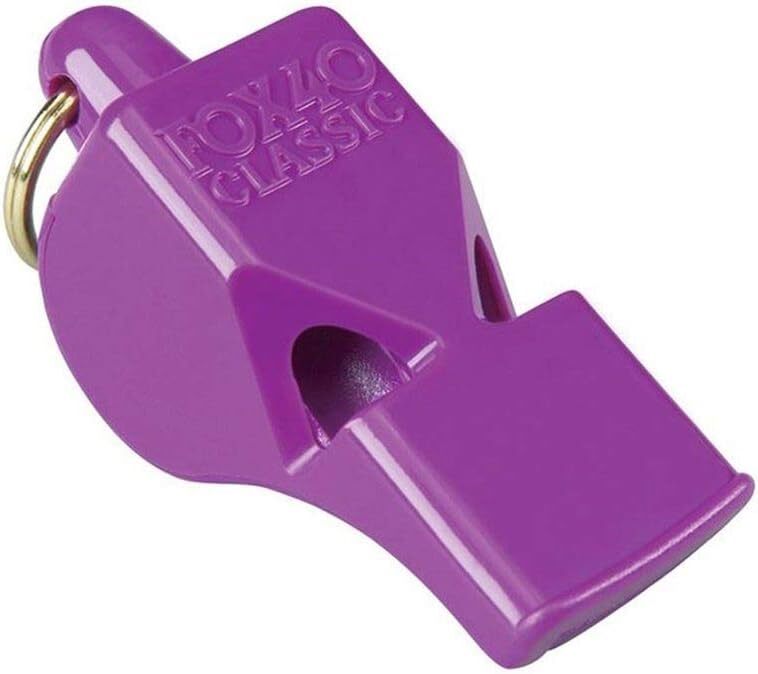 Fox 40 Classic Pealess Safety Whistle, 115 dB, Purple – 9902-0800