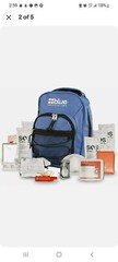 Blue Coolers Blue Seventy-Two 72 Hour Emergency Backpack Survival Kit