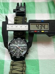 Pro Tactical Paracord Survival Watch