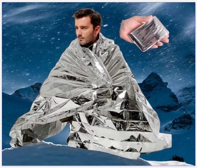 10 Pack Emergency Solar Blanket Survival Safety Insulating Mylar Thermal Warm