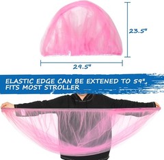 Mosquito Net for Stroller Baby Perfect Bug Pink