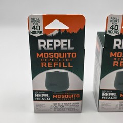 Lot of 3 Repel Realm Zone Mosquito Repellent Refills – New in Box