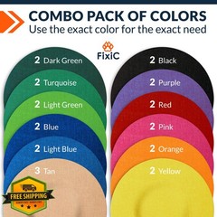 Fixic Libre 3 Sensor Covers Multi-Color Upgraded 25 Pack