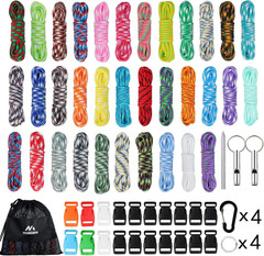 Paracord Combo Kits – 550 Type III Parachute Cord – Bracelet Crafting Kits