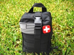 251Pcs First Aid Kits For Survival Emergency Trauma Military Travel IFAK Black