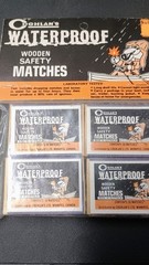 4 Vintage Box’s of Coghlan’s Waterproof Safety Matches