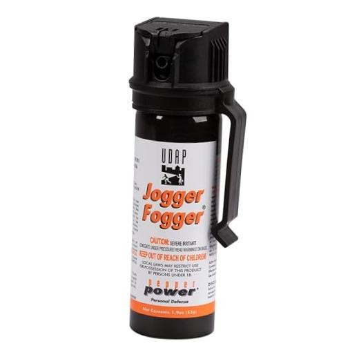 UDAP 3C Jogger Fogger Pepper Spray with Clip for Women, Men, Runners, and