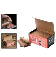 Masterbuild All-Natural Odorless WaxFire Starters for Charcoal Grilling 48-Count