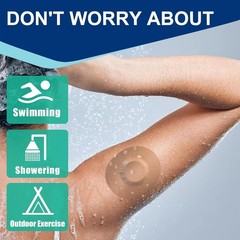 30 Pack Freestyle Adhesive Patches, Sensor Covers Intended for Freestyle Libr…