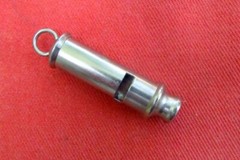 Safety Whistle Tubular Light -Loud- Must 4 every child & Sportsperson Lanyard