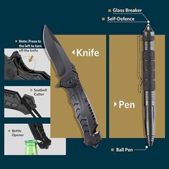Gifts for Men Dad Husband Boyfriend Him, Survival Kits, Survival Gear Camping Es