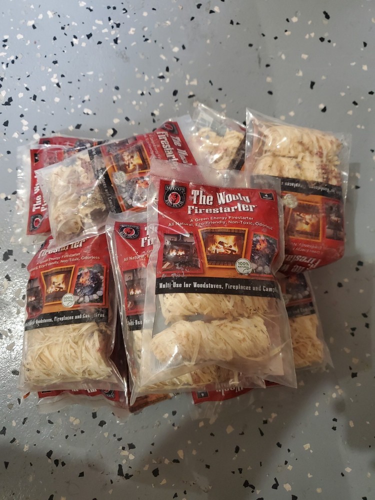 The Wooly Firestarters 4 Pack Start Fire Lot of 9