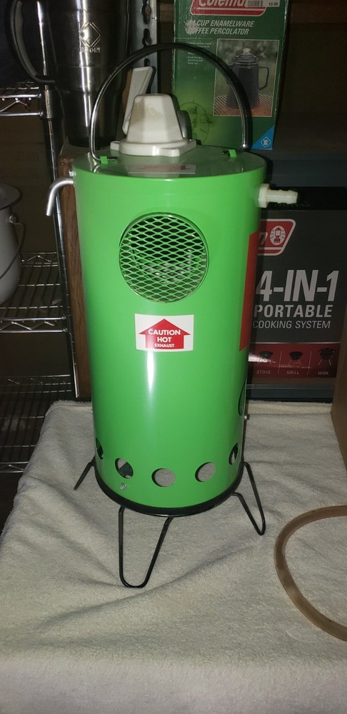 1974 VINTAGE HOT N QUIK PROPANE INSTANT HOT WATER HEATER NEW J C PENNY 70s ERA