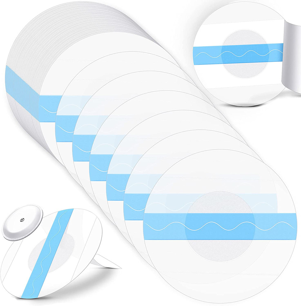 Freestyle Libre Sensor 48 Pack Covers Waterproof 2 Adhesive Patches Transparent