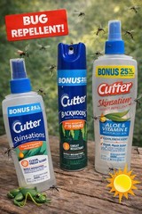 3 Pack Cutter Bug Spray Bundle