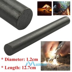 Huge 1/2″x5″ Ferrocerium Ferro Magnesium Rod Flint Fire Starter Camping Lighter