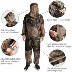Mosquito Suit Mesh Anti Bug Jacket Clothing Net Yarn Mitts Pants Gloves Suits