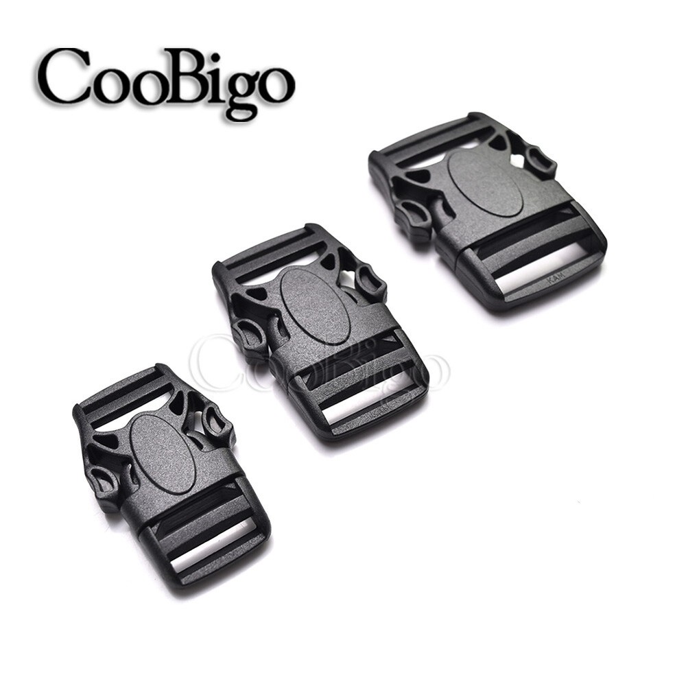 Plastic Plastic Side Release Buckle For Outdoor Backpack Strap 3/4″~1-1/4″ Parts
