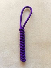 550 Paracord Keychain ID Lanyard Knife Multitool USA Seller Acid Purple