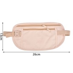 Invisible Travel Passport Pouch Money Belt Bag Hidden Security Wallet Travel Gif