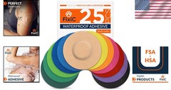 3.5″ Hypoallergenic Waterproof Sensor Covers – 25 Pack for G7 & Libre Devices