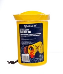 Attwood Bailer Safety Kit – Flashlight Whistle Bailer Line Bailer Safety Kit