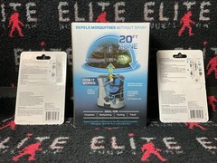 Thermacell Rechargeable Mosquito Repeller EX55 Grey + 2 36hr Refills All Sealed!