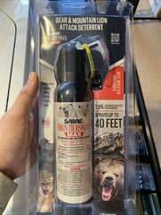 Sabre Frontiersman Bear Spray 7.9oz Powerful Stream Strongest Legal Formula