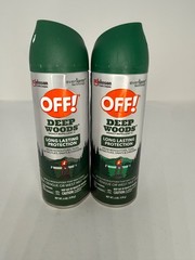 2x OFF Deep Woods Insect Mosquito Repellent V Spray Long Lasting PROTECTION 6 oz