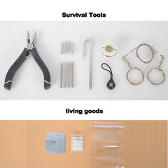 Outdoor Emergency Survival Gear Kit Camping Hiking Survival Gear Tools Kit